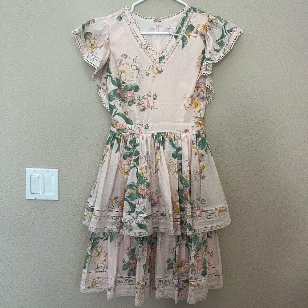 Rachel Parcell tiered floral dress